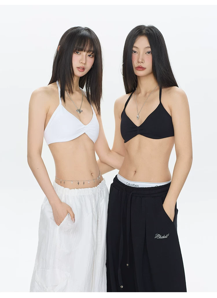 Suspender Tank Top - Sujetador deportivo sin costuras estilo bikini