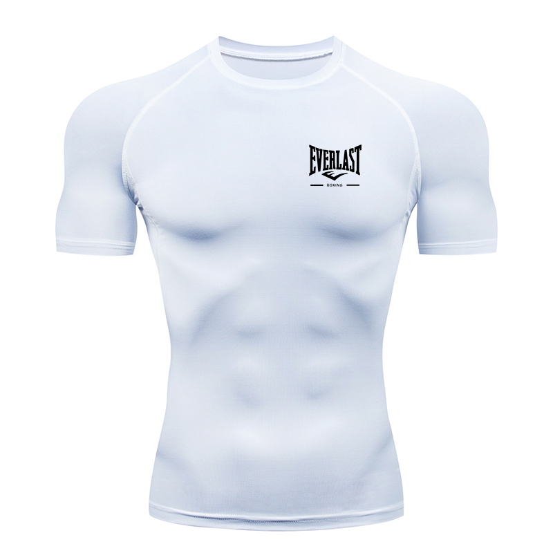 T Shirt Tight Fit - Camiseta ajustada de running para hombre,