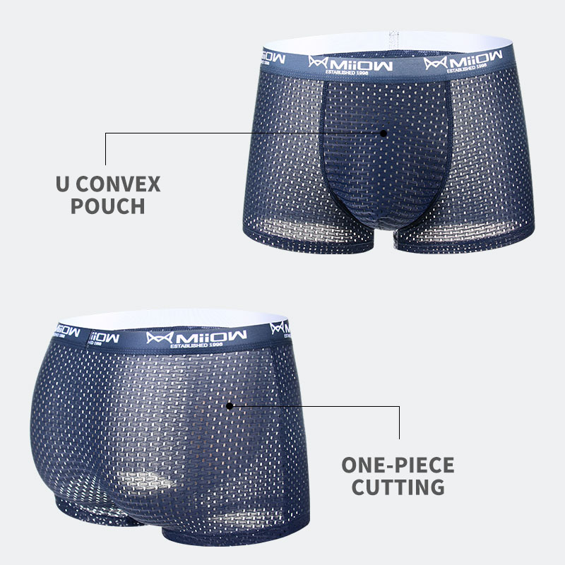 MiiOW-bóxer de seda de hielo p - Boxer Shorts Modal reseña y precio