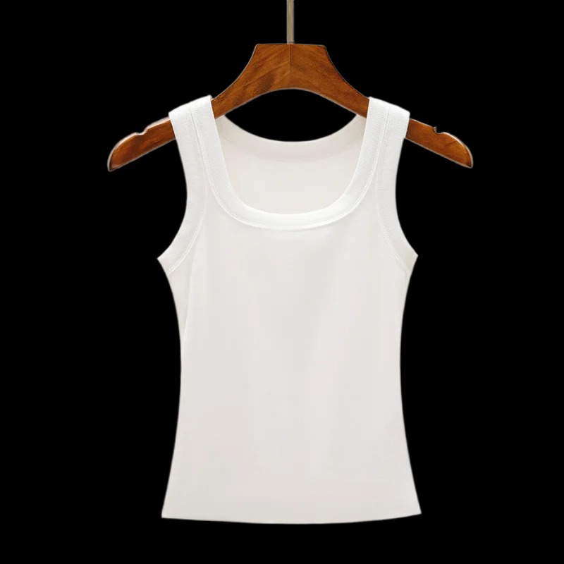 Camiseta sin mangas acanalada  - Tank Top Ribbed reseña y precio