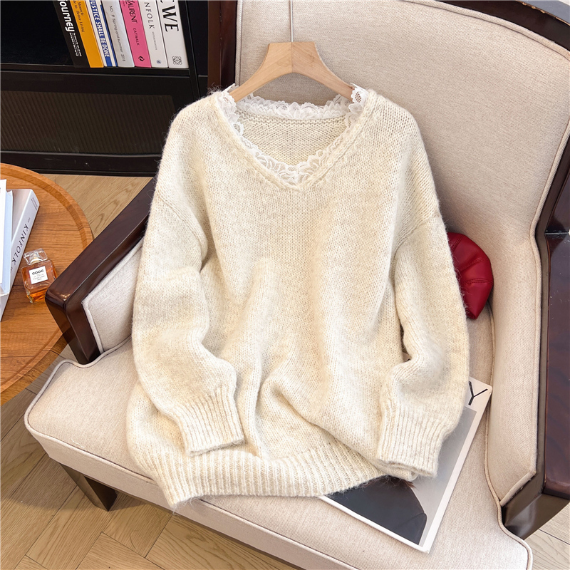 Suéter de encaje con cuello en - Thermal Long John reseña y precio