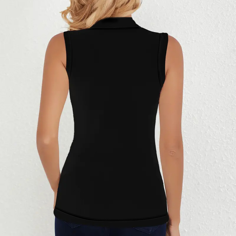 Camiseta sin mangas para mujer - Tank Top Ribbed reseña y precio